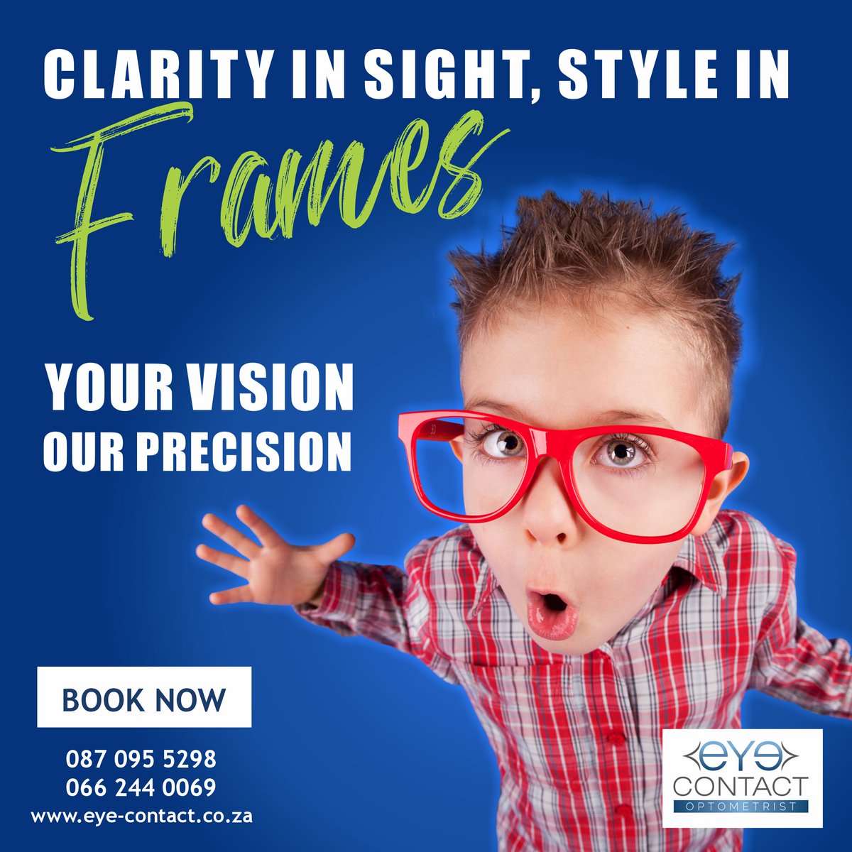 EyeOptometrist's tweet photo. Forget the generic eye-care experience; we're here to transform your journey into a comedy of clear vision and stylish frames.

Ready for a spectacle makeover?

Call: 087 095 5298
Website: https://t.co/2CNJnfPouC

 #EyeContact #SpectacleJoy #ClearVisionComedy #GlassesGlam https://t.co/uj83qbHYXz