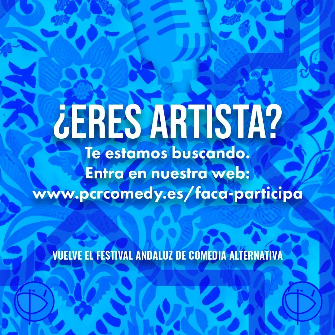 Pabloshurmano's tweet photo. ¡Cómicos/as de Andalucía, os estamos buscando!

Hemos montado la 2ª Edición del Festival Andaluz de Comedia Alternativa, que se celebrará en Sevilla a finales de mayo.  La convocatoria ha sido un éxito pero queremos que haya artistas nuevos. ¿Te apuntas? Agradecemos difusión 💞 https://t.co/oxGVUysec1