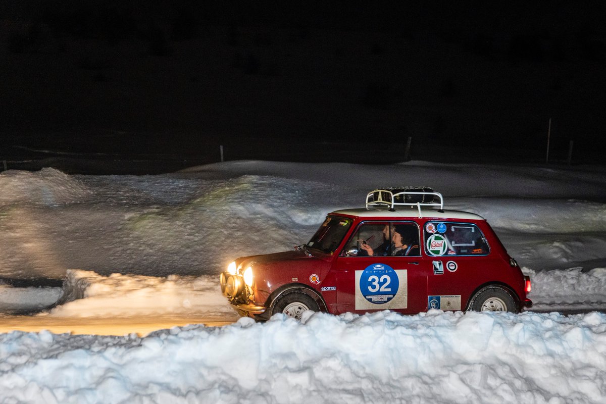 winter_marathon's tweet photo. 🇪🇺 Best foreign crew 🇪🇺
Ottochian - Drayson 🏴 on a 1960 #AustinMiniCooper S Mk 1
#WinterMarathon2024 https://t.co/nYAPgA353v