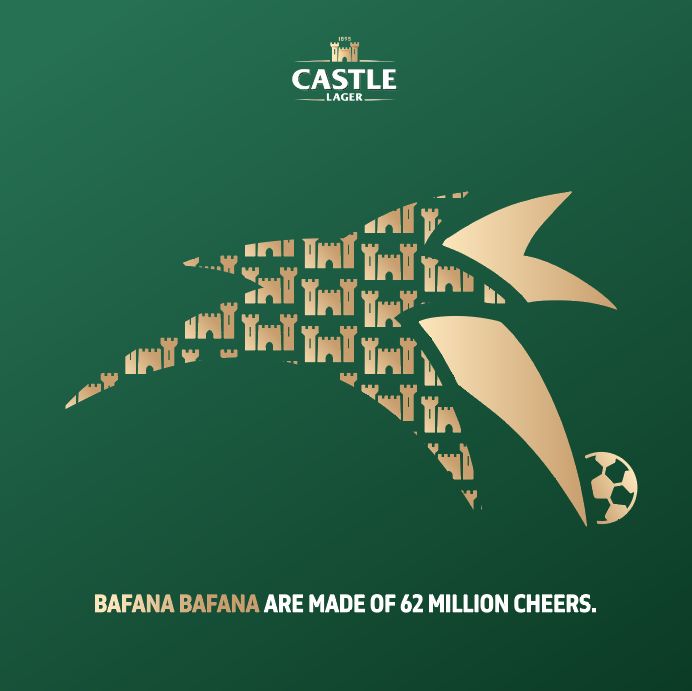 CastleLagerSA's tweet photo. .@BafanaBafana 🇿🇦 are made of 62 Million Cheers. 🍻 Retweet if you’re one of them. ⚽️ #TheBackupSquad #AFCON2023 https://t.co/wRnLRE47gb