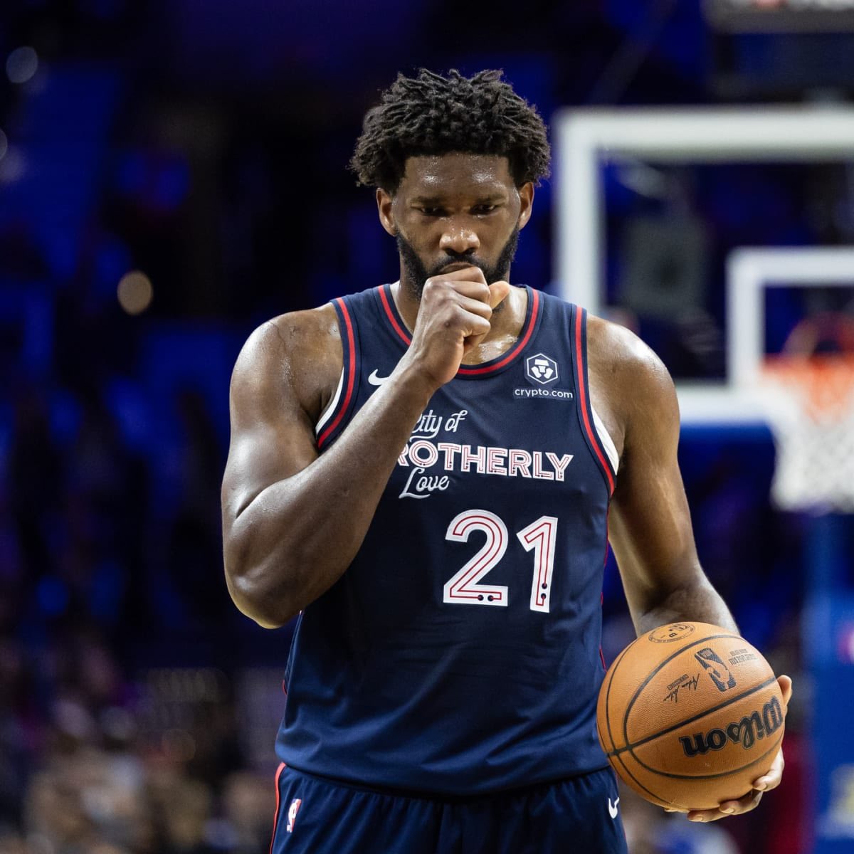 Statement from Philadelphia Sixers Medical:
“Joel Embiid’s recent MRI, X-Ray &amp; CT scan subsequent to his apparent injury last night has reportedly shown use of penile enlargement paraphernalia.”