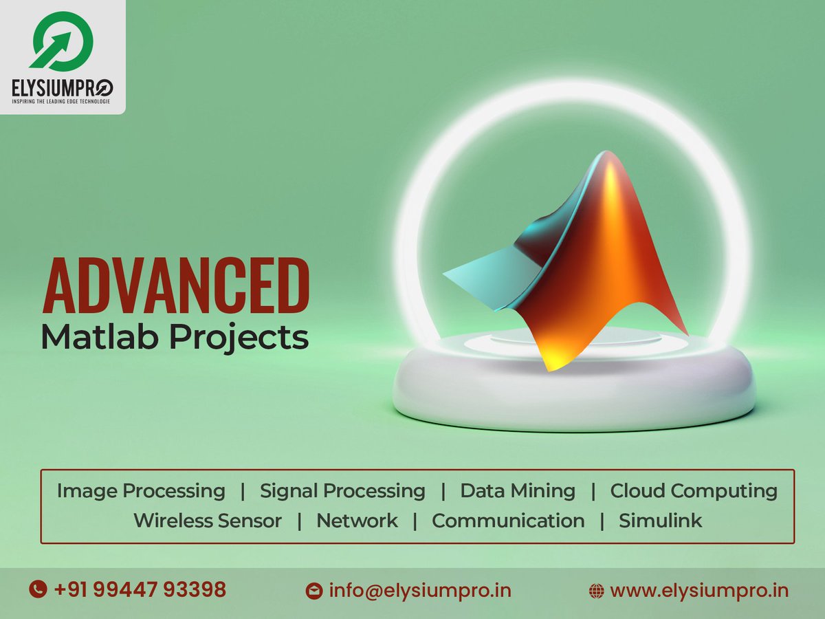 🏆 Best Matlab Projects for ECE Students 🏆

📲 Call Now: +91 99447 93398

#elysiumpro #bigdataengineerproject #iotproject #finalyearproject #CSEfinalyearproject #ECEfinalyearproject #EEEfinalyearproject #engineeringprojects #cloudcomputingprojects #educationguidance