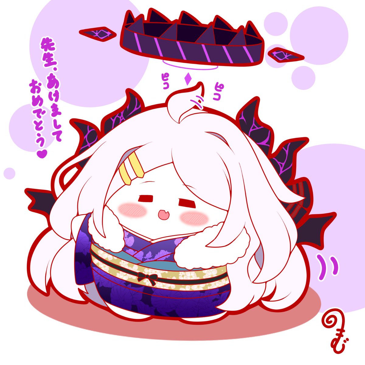 #今月描いた絵を晒そう
今月もたっぷりモチモチ(ノ)`∨'(ヾ)
正月過ぎてもモチモチしていくぞー 