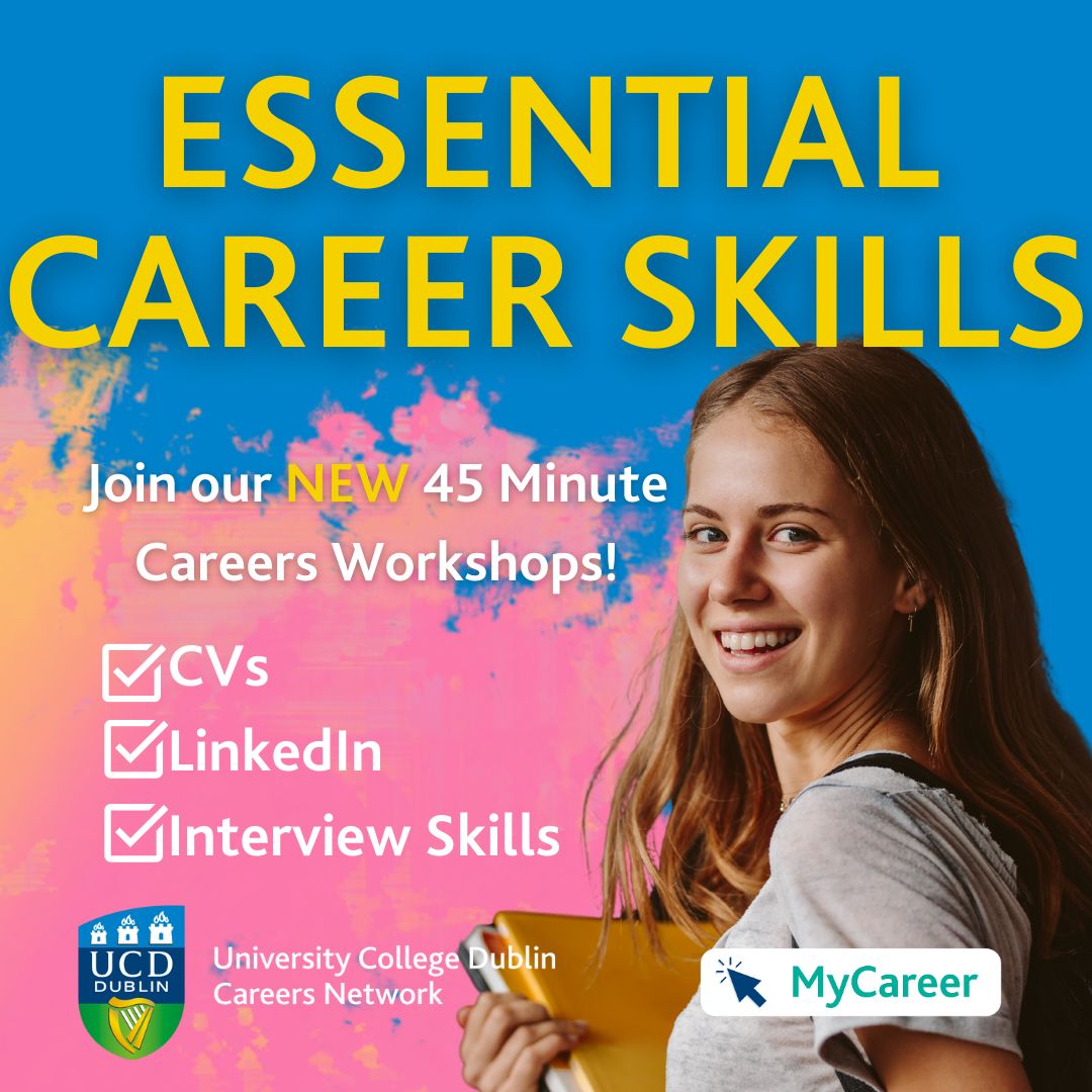 STARTING TODAY! Join us in the Global ALE at 1:00pm for the first Essential Career Skills CV workshop. ▶️ buff.ly/3u2Ebph ℹ️ More info at the link in our bio