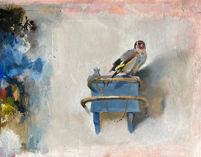 stevestrodeart's tweet photo. Study After Carel Fabrituis : The Goldfinch 8x10ins mixed media on paper. Thanks for looking https://t.co/fNH0eZaED8 https://t.co/OIvK3kCADM