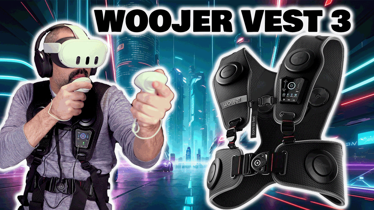 TechandShoot's tweet photo. 📢NOUVELLE VIDEO !🎥📺
WOOJER VEST 3 - Test d'une VESTE HAPTIQUE
▶️La vidéo ici : https://t.co/7sg6QqJOvD
⚡️Lien d'achat : https://t.co/6oh1Shn1cG
💯On partage un max et #GoTo20k 💯
#techandshoot #woojer #VR #haptic
@Woojer https://t.co/u7tUVB3Ryk