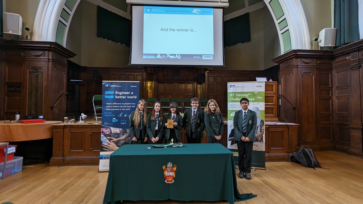 NunneryWoodHS's tweet image. Nunnery Wood has done it again and come back with the Faraday Challenge trophy! Not only that but they are now top of the league table out of 400 schools! A huge well done, outstanding job! #faradaychallenge #IETeducation #nwhscomputing