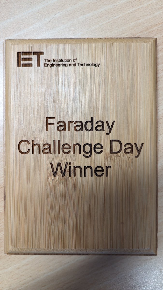 NunneryWoodHS's tweet image. Nunnery Wood has done it again and come back with the Faraday Challenge trophy! Not only that but they are now top of the league table out of 400 schools! A huge well done, outstanding job! #faradaychallenge #IETeducation #nwhscomputing