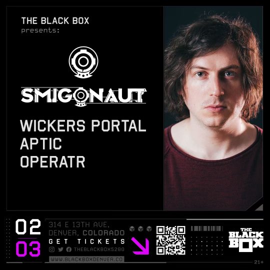 Smigonaut's tweet image. Just a few more days!! See you this Saturday 2/3 at @TheBlackBox5280