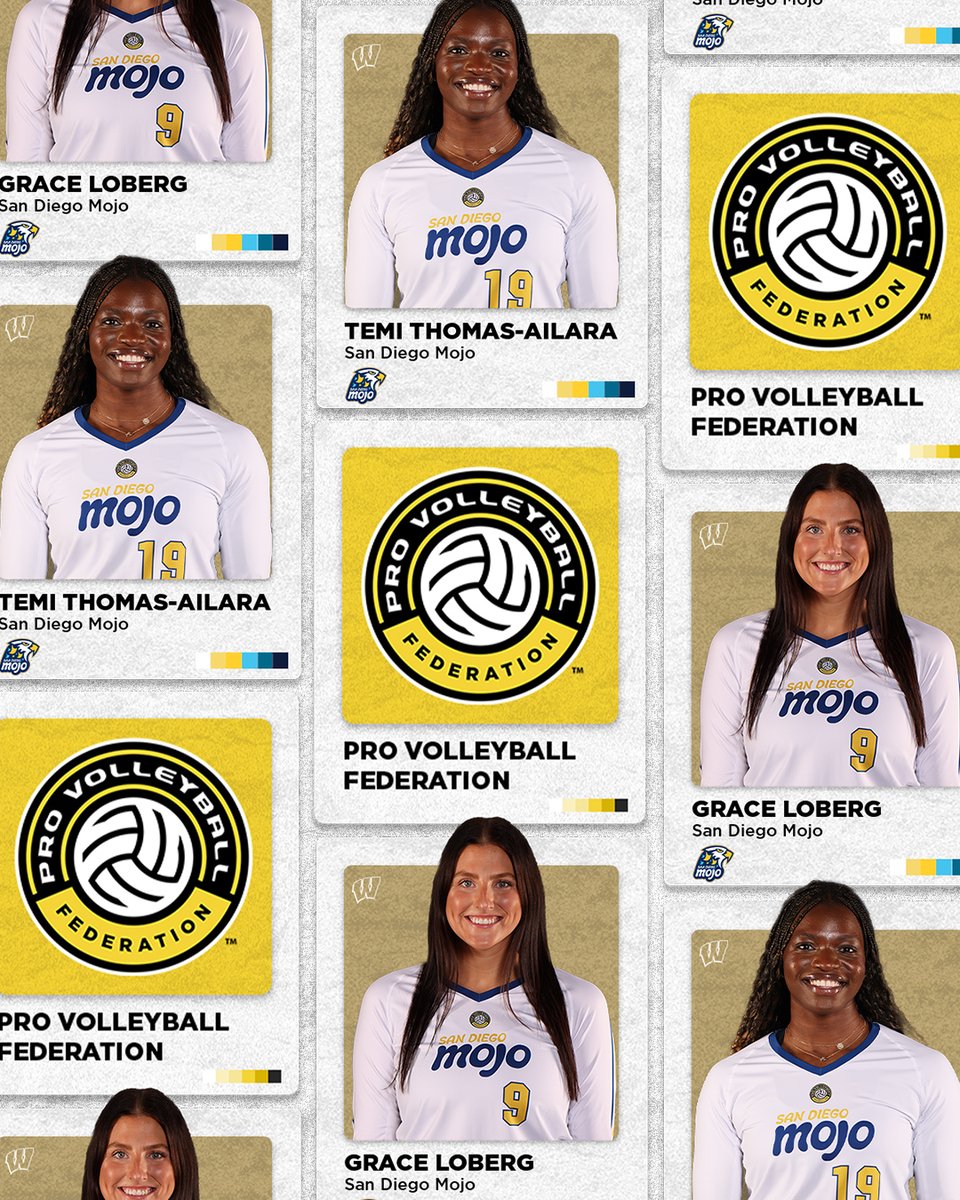 More Pro Volleyball coming your way!

Tomorrow is the season opener for <a href="/sandiegomojo/">San Diego Mojo Major League Volleyball</a>, featuring a couple of our own, <a href="/gv11loberg/">grace loberg</a> and <a href="/temi_t_/">Temi Thomas</a>! 

💻: youtube.com/watch?v=MROghL…