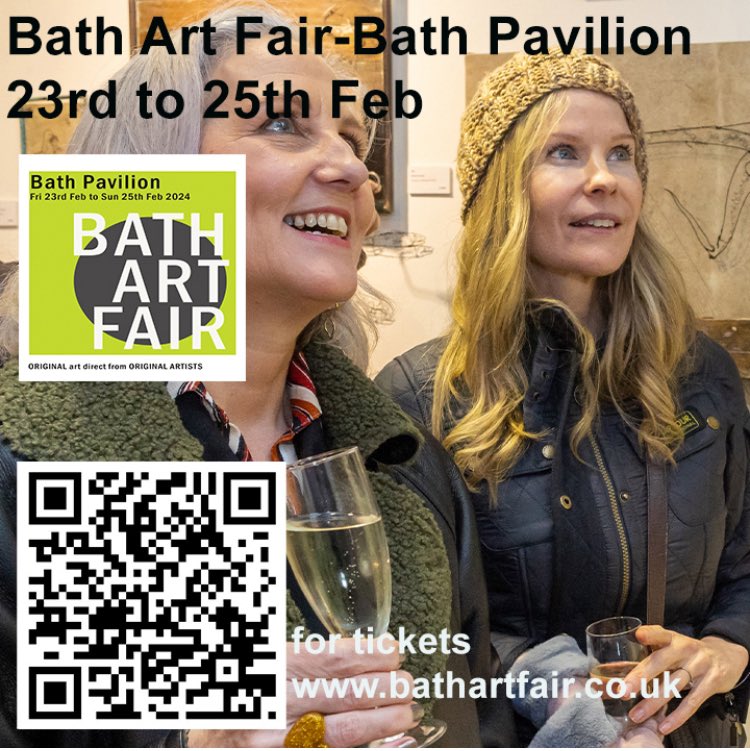 ClaireHenleyArt's tweet photo. I’m busy working on some big 30”x30” canvases for @bathartfair on the last weekend in Feb.

Here’s ‘Wild Women’ and I definitely want that understated swimming hat. 😬

#bathartfair #BathPavilion #cityofbath https://t.co/g8eNosIzD9
