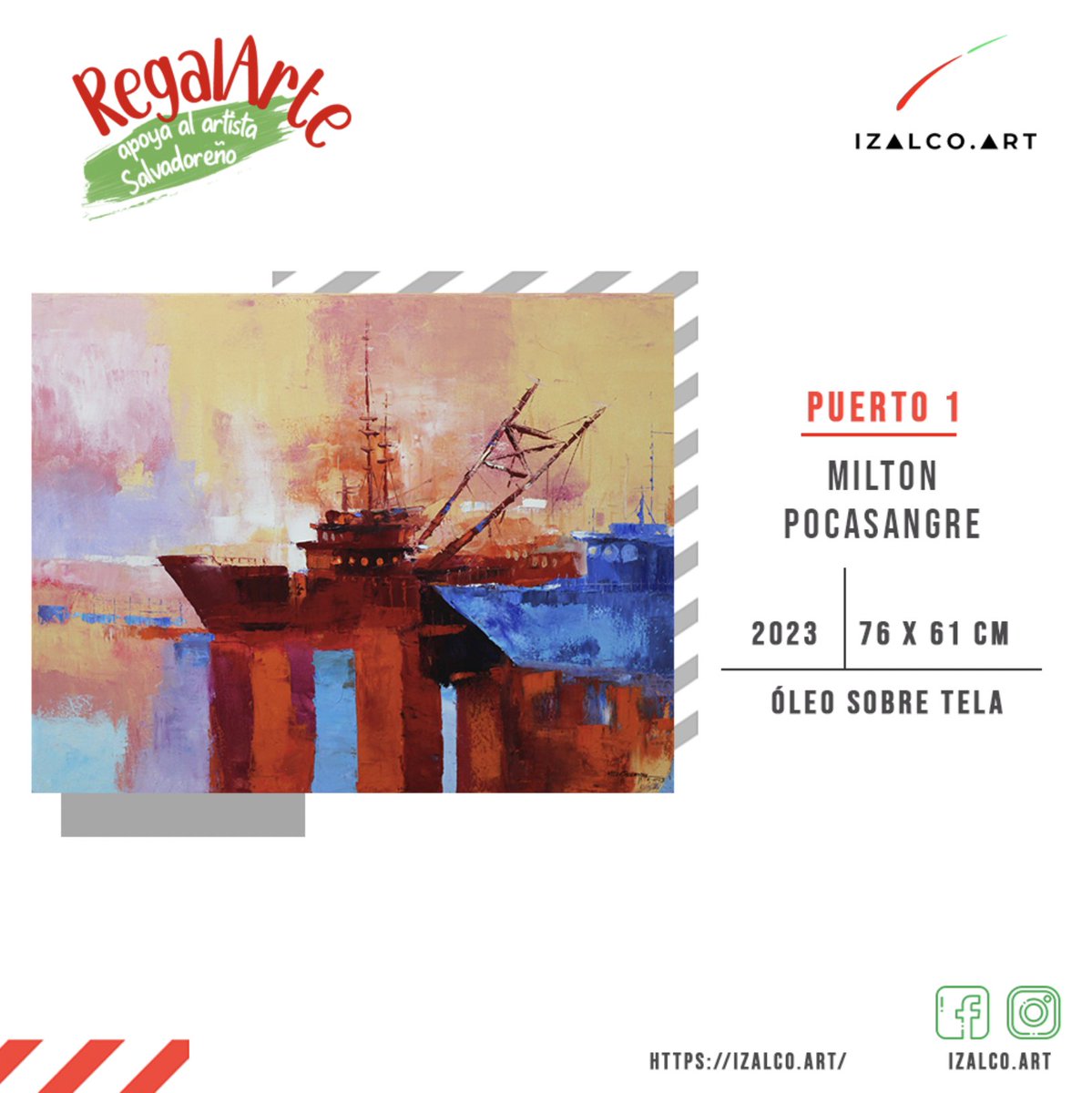 alertux's tweet photo. ✨Puerto I
🖌Obra de Milton Pocasangre: https://t.co/E3gLaLOknT
#RegalArte ¡Apoya al artista Salvadoreño!
Puedes ver la exhibición completa en https://t.co/7luIqbjTLn
Agenda tu visita a la galería Izalco Art a través de nuestro WhatsApp: https://t.co/sMhLxeh7rv https://t.co/zX5nzTaY6C