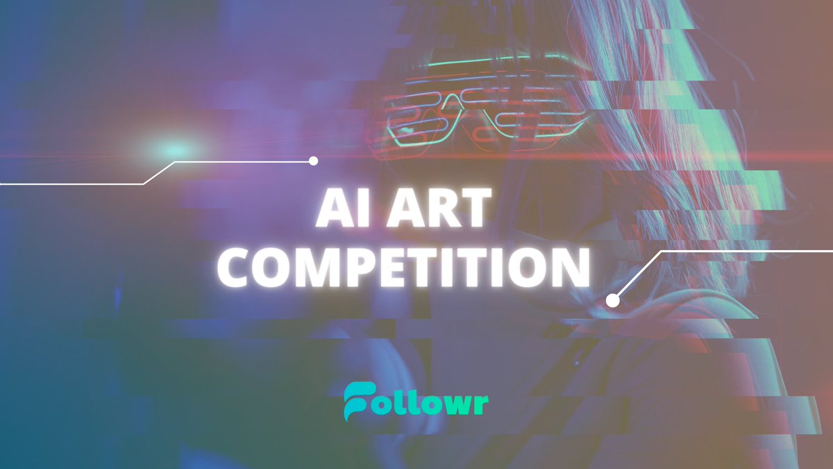 🎨 Join the Followr competition and show your creativity! 🚀

🏆 Win amazing prizes!

🖼️ Create AI-generated images, share them on social media, and tag us using #FollowrAI and #AICompetition to enter.

🔗 Learn more: news.intercom.com/followr/news/4…

👉 Don't miss out on this chance!