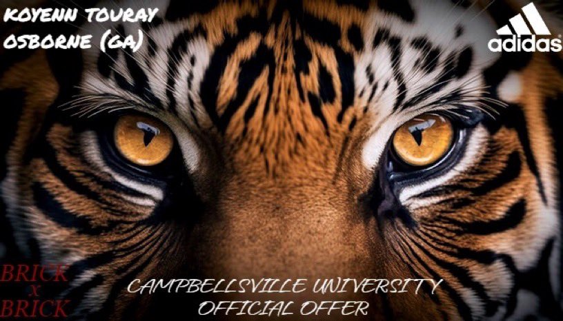 #AGTG blessed to receive a offer from <a href="/CoachRussCville/">Jake Russell</a> <a href="/CvilleTigersFB/">Campbellsville Football</a> <a href="/RecruitGeorgia/">Recruit Georgia</a> <a href="/OHSrecruits/">Osborne High School (GA) Recruits</a>