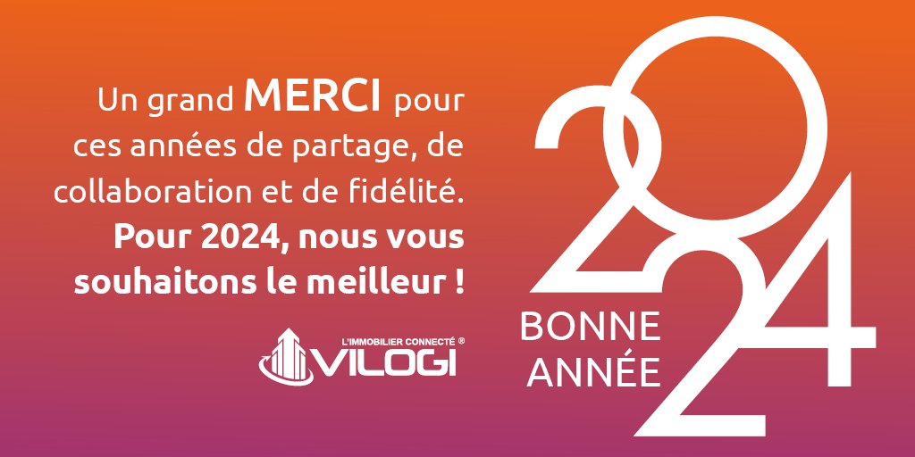 Chers clients,
Nous vous adressons nos vœux les plus chaleureux pour 2024.
#GestionImmobilière #Innovation #Newsletter #Logiciels #Saas #Gestion #Copropriété #Syndic #Immobilier