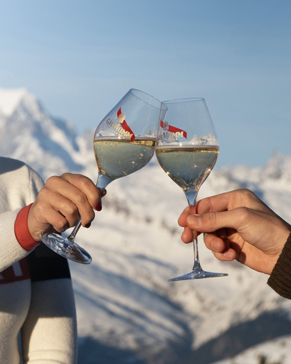 Cheers to snowy adventures! Enjoy an afternoon in the snow with Mumm Cordon Rouge, served at its coldest best.

#MaisonMumm #Champagne #PinotNoir #Winter #MummCordonRouge

PLEASE DRINK RESPONSIBLY 

Please only share our posts with those who are of legal drinking age