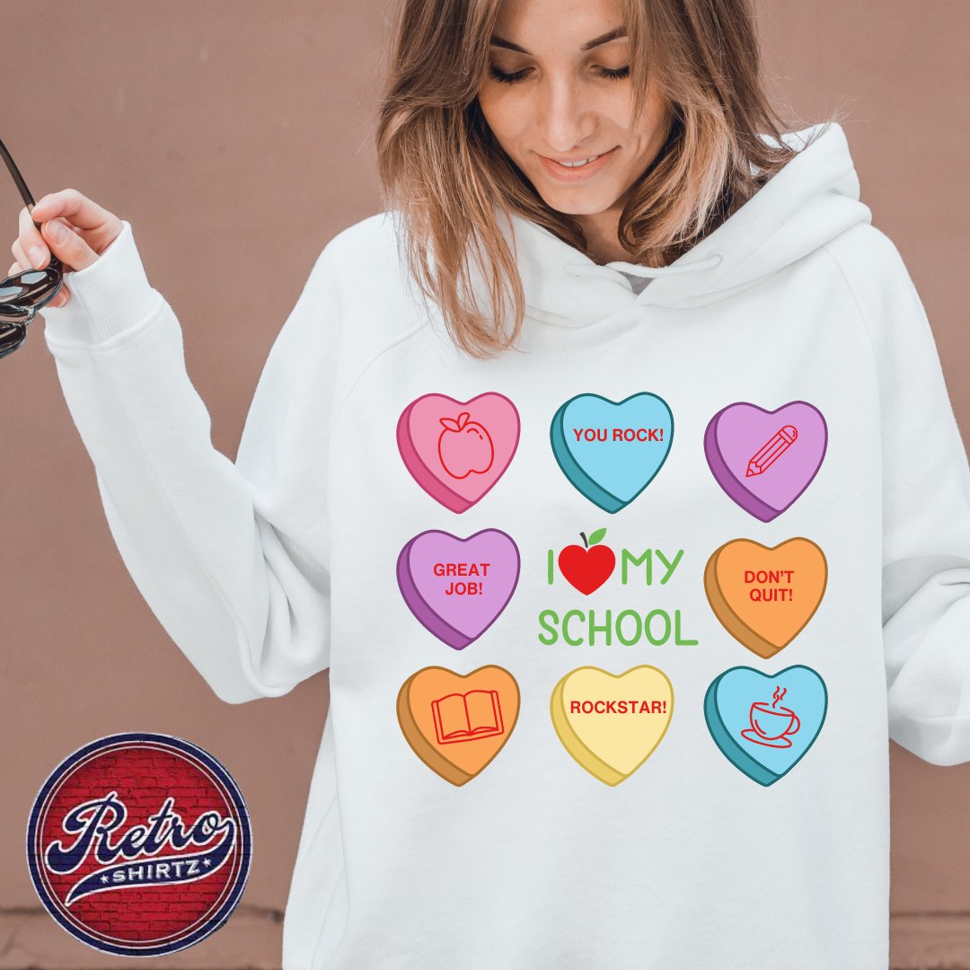 Teaching with heart and style this Valentine's Day! Snuggle up in a custom Valentine's hoodie and show your passion for teaching with cozy vibes!
#TeacherLove #ValentinesHoodie #EducatorChic #CustomHoodie