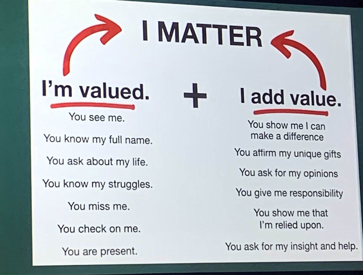 Thank you for an inspiring presentation in our closing session!! #youmatter ❤️ #tasa24