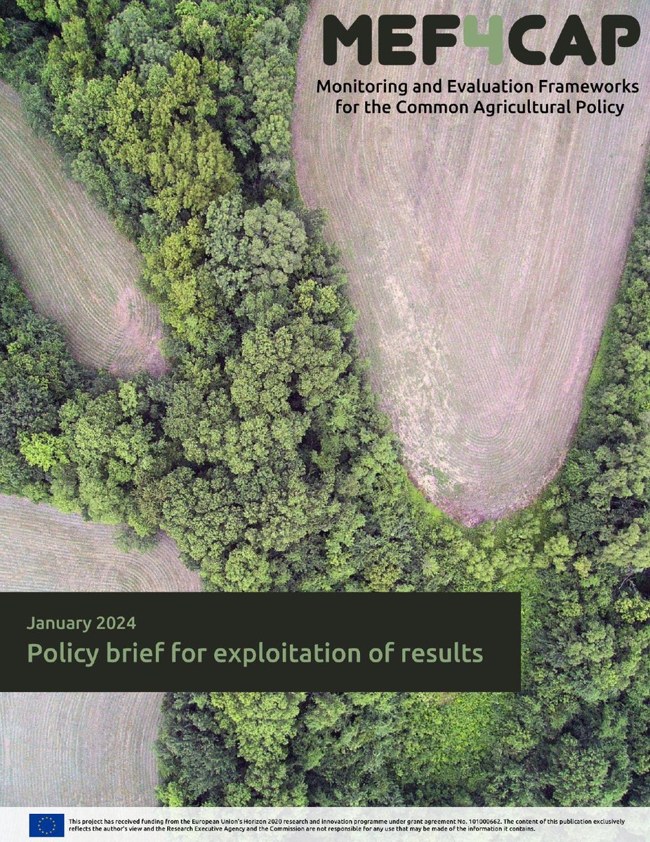 MEF4CAP's tweet photo. Hot off the press 🔥

Gain insight into the key outcomes of the project including a Roadmap and Innovation Agenda for future monitoring and evaluation of the #CAP with our final policy brief 📖🔍  
https://t.co/nfW2X1BO7J
#MEF4CAP https://t.co/3BBMNu48Hu