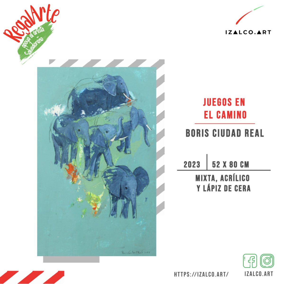 alertux's tweet photo. ✨Juegos en El Camino
🖌Obra de Boris Ciudad Real: https://t.co/BUpIZ5QDkH
#RegalArte ¡Apoya al artista Salvadoreño!
Puedes ver la exhibición completa en https://t.co/7luIqbkrAV
Agenda tu visita a la galería Izalco Art a través de nuestro WhatsApp: https://t.co/sMhLxehFh3 https://t.co/esFFQhiudf