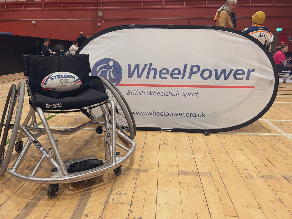 We’ve had a blast at @wheelpower’s Yorkshire Sport Festival today! HUGE thanks to everyone that came to see us and got involved with Wheelchair Rugby League! ♿️🏉 If you’d like to get involved, email jack.pemberton@eaglesfoundation.co.uk 📧