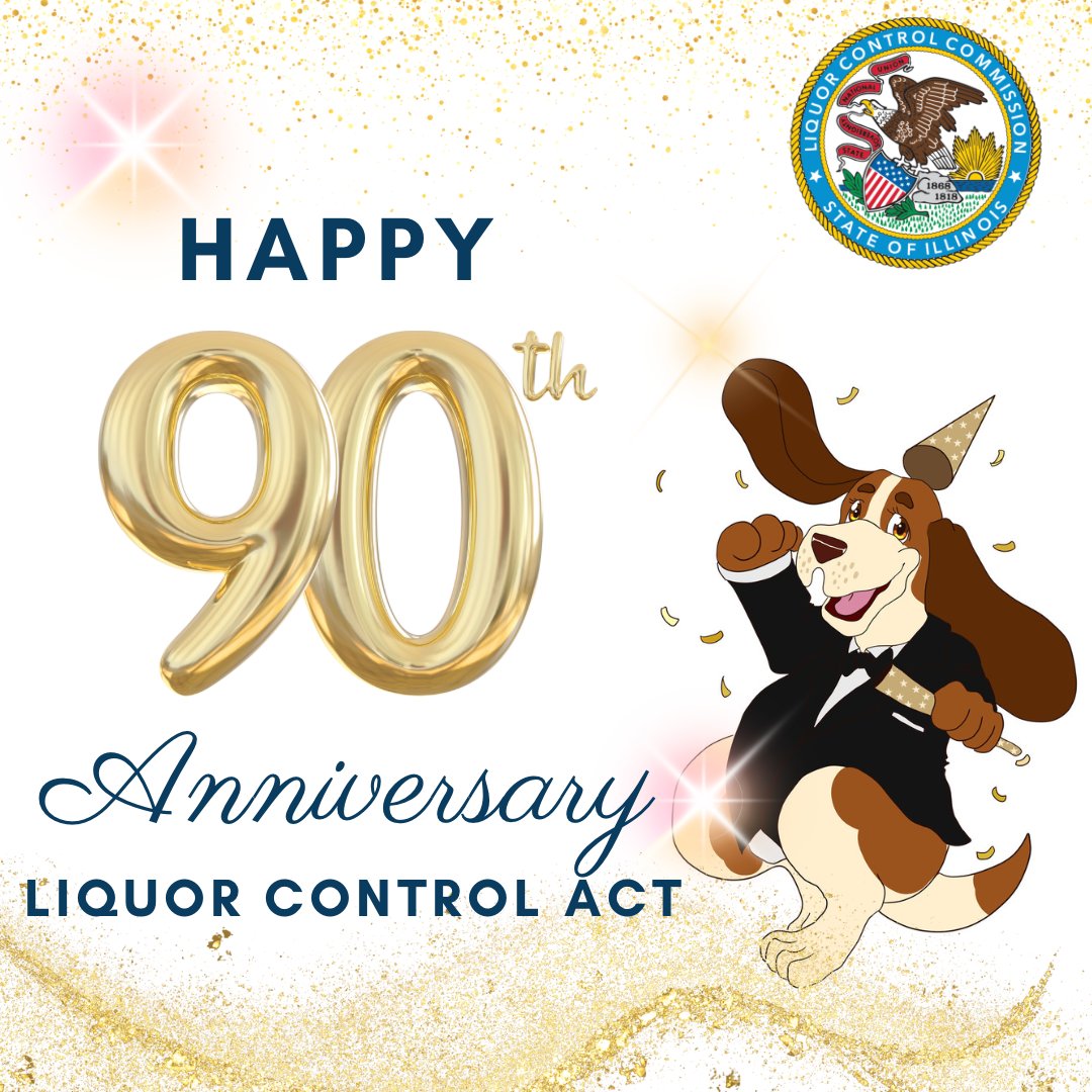 The Liquor Control Act turn 90 today.
#ILCC #regulators #milstone