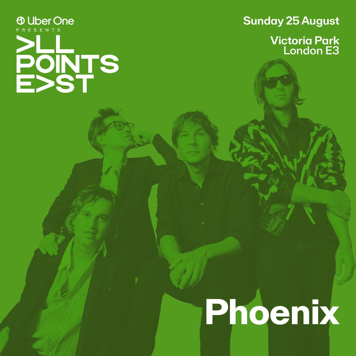 Playing in London next August (Sunday 25/8) at All Points East! @allpointseastuk 🎟allpointseastfestival.com