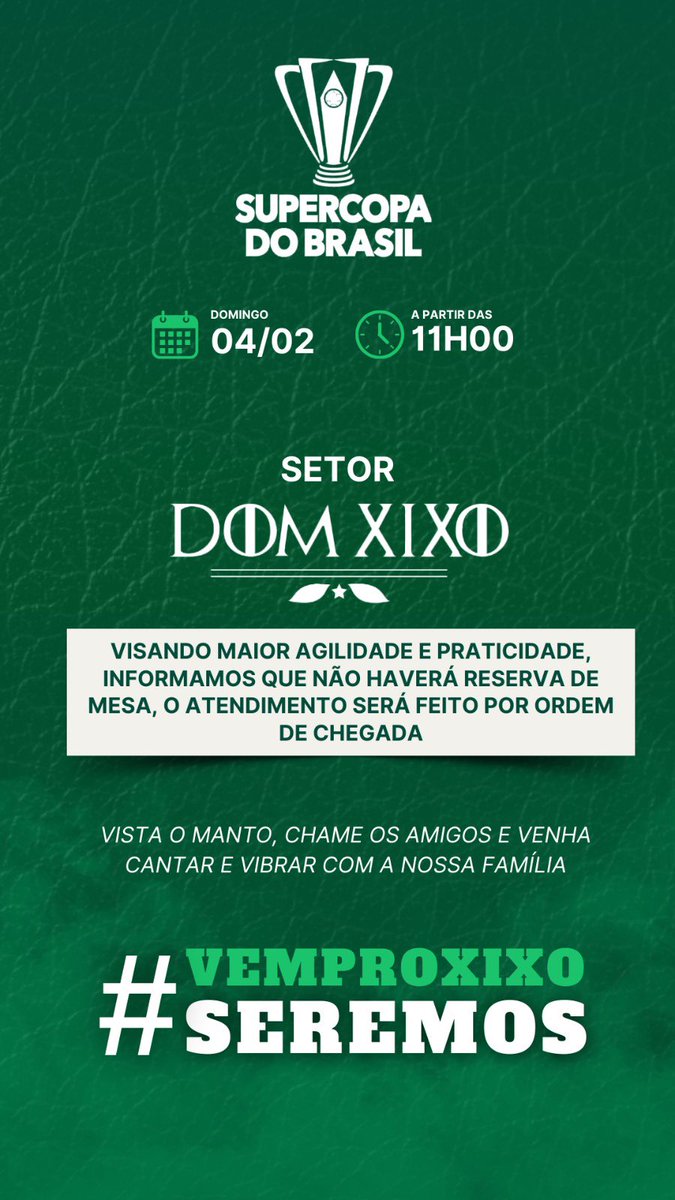 DomXixo's tweet photo. SUPERCOPA DO BRASIL 🏆

#VemproXixo https://t.co/HYRcEAEXjT