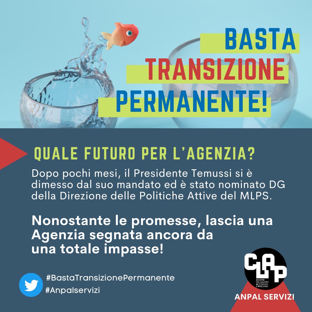 CrackJobsAct's tweet image. #30g interrogazione della Sen. Camusso alla Ministra  @CalderoneMarina sulla condizione di paralisi di #ANPALServizi. L’interrogazione riprende l’iniziativa sindacale delle CLAP. Vogliamo un incontro immediato con la Ministra, basta transizione permanente senato.it/japp/bgt/showd…