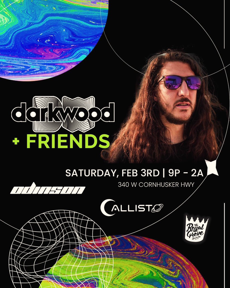 darkwood (@darkwoodbeats) on Twitter photo THIS SATURDAY we’re joined by @dj_odinson + <a href="/callistowubz/">Callisto🌙🦋</a> at <a href="/theroyalgrove/">The Royal Grove</a> on 2/03 🔥🔊HMU for tickets 🎟️ THIS SATURDAY we’re joined by @dj_odinson + <a href="/callistowubz/">Callisto🌙🦋</a> at <a href="/theroyalgrove/">The Royal Grove</a> on 2/03 🔥🔊HMU for tickets 🎟️