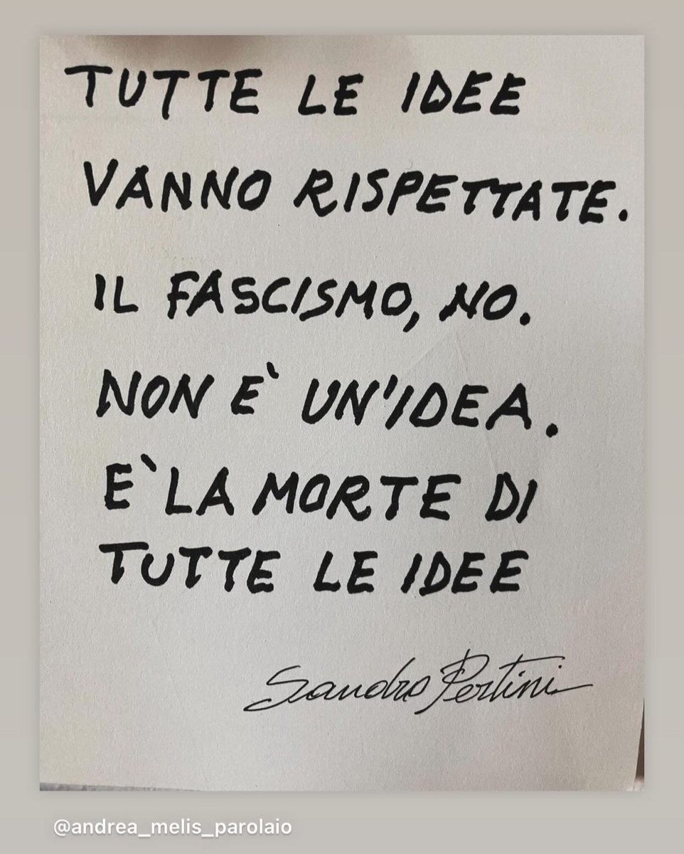 Per chi in sostanza non ha capito cosa è democrazia #fascismo #SandroPertini
