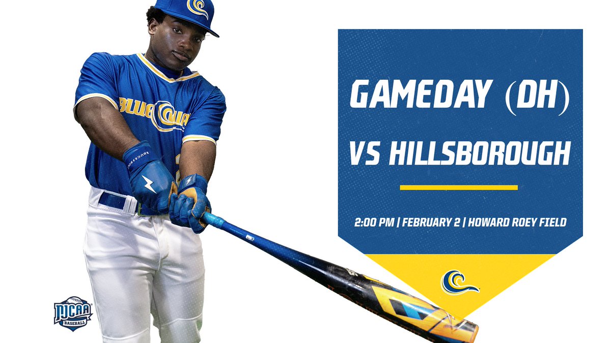 GAMEDAY:

FSCJ takes on Hillsborough in a doubleheader to start off a weekend three-game series!

#RollWave