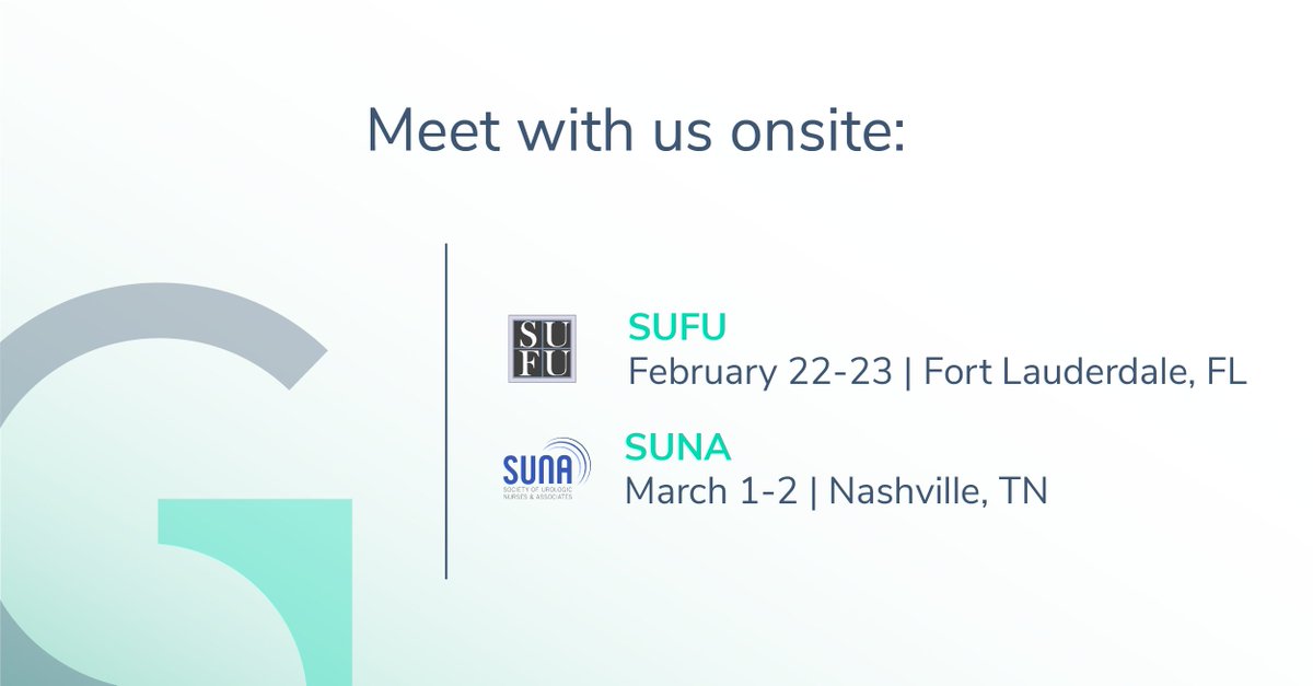 Urologists - Now is your chance to experience the new options in urodynamics equipment and we're bringing it to you!  

Meet with us at our upcoming events in the next few weeks.

#Urology #Urodynamics #UrologyNews #UrologyLife #UrologyEvents