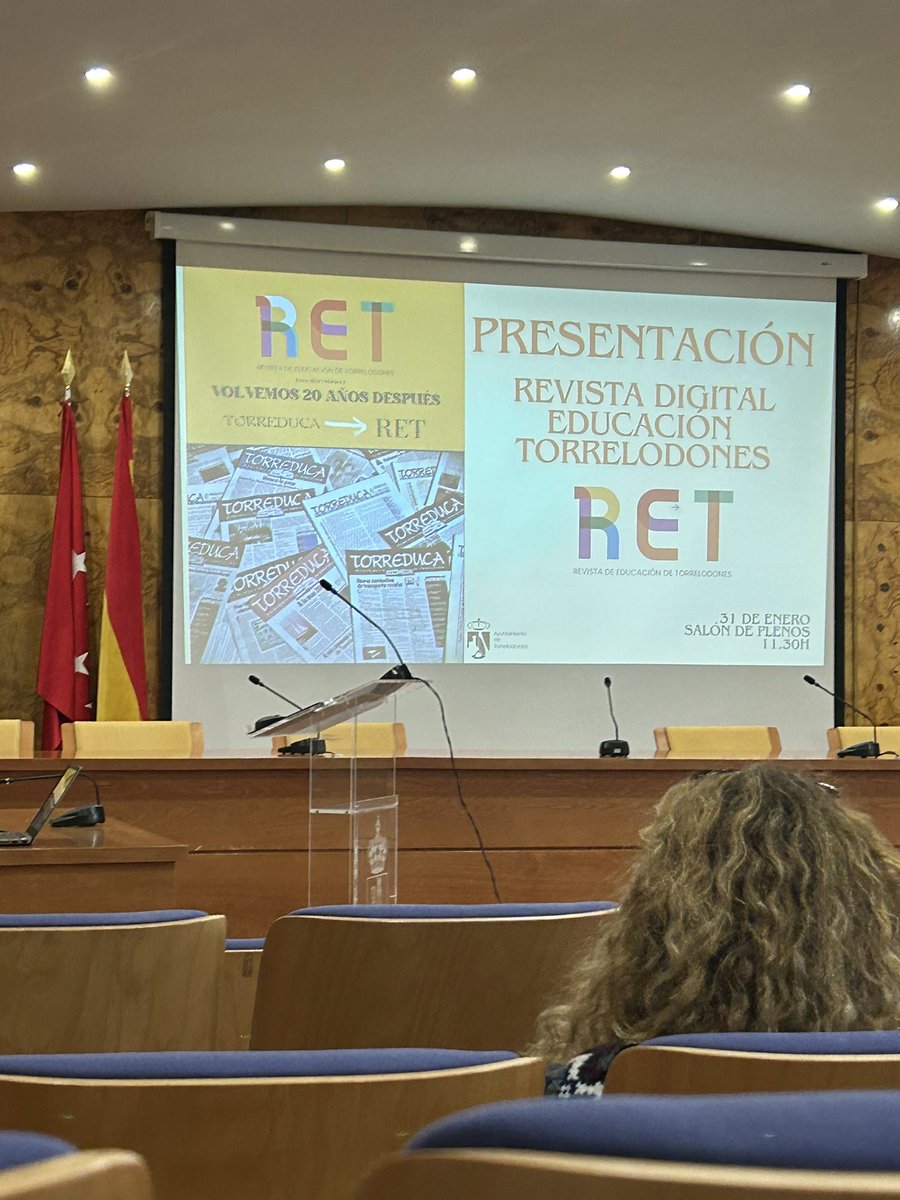 Hoy hemos estado en la presentación de la nueva revista de educación de <a href="/ayto_torre/">Ayuntamiento de Torrelodones</a>, RET.
Otro proyecto más que <a href="/vxtorrelodones/">VecinosxTorrelodones</a> dejó hilvanado.
Te observan, te envidian, te critican y al final te imitan.
Si nos copian es que algo habremos hecho bien 😉
