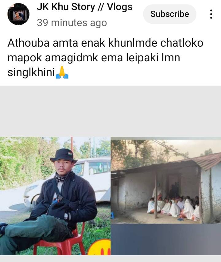 Gentle reminder that this war was, and is, fought by civilians coming from very humble background! 💔

Also, gentle reminder that Mantri Mandol and their kids watched this war from the comfort of their air-conditioned and heated rooms!

#ManipurViolence