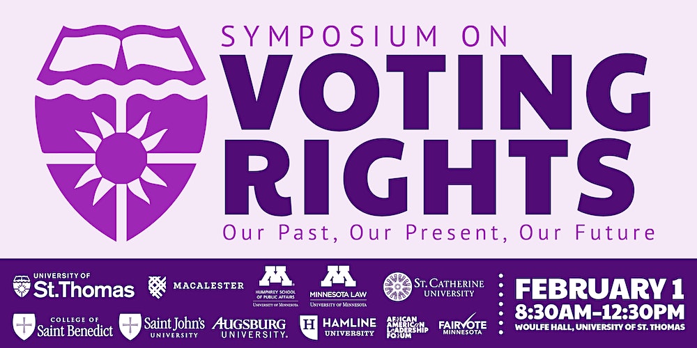 Tomorrow at @uofstthomasmn! Don't miss hearing from important guests like Gov. Tim Walz, Lt. Gov. Peggy Flanagan, and many, many more! Kick off Black History Month with this event to build a more inclusive, multi-racial democracy in MN. Register here: bit.ly/3SsbNso