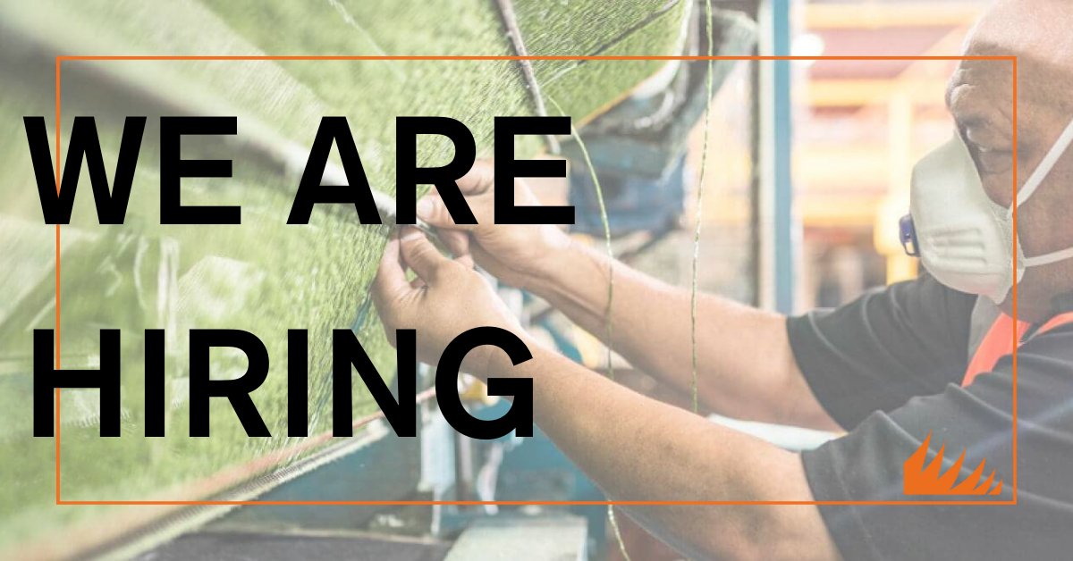 WE'RE HIRING! We are looking for Production Operatives to join our tufting team in Hartlebury. Interested? Check out our careers page to find out more and apply... ow.ly/LPMs50Qwhgn #jobs #manufacturingjobs #kidderminsterjobs #kidderminstercareers #kidderminster