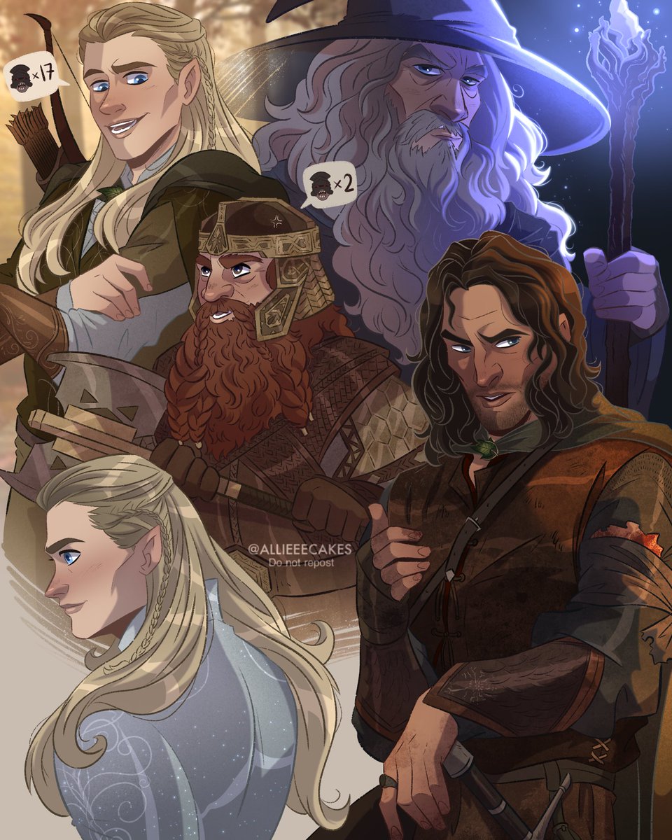 My favorite Middle-Earth boy band.⚔️🧙🏻‍♂️🧝🏻‍♂️

🚫DO NOT REPOST/EDIT
#lotr #lotrart #lordoftherings #aragon #legolas #elves #middleearth #gimli #gandalf #gandalfthegrey #shire #hobbit #tolkien #returnoftheking #legolasgreenleaf #thelordoftheringstrilogy #lotrfanart #characterdesign