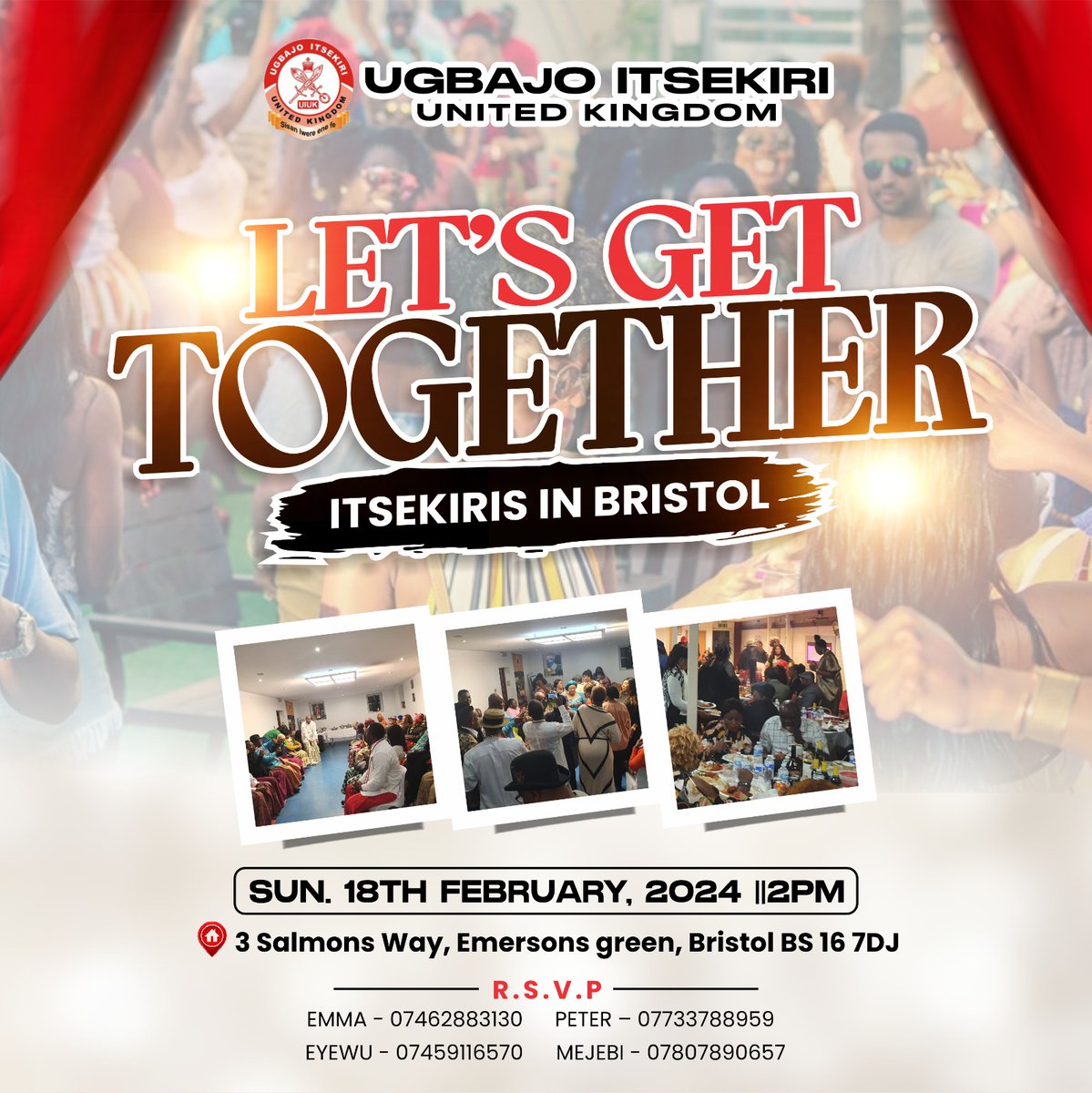 Calling all Itsekiris around the Bristol, South West England and South Wales areas.