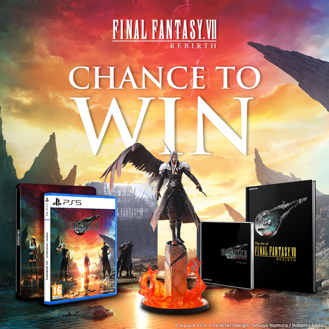 We're ending #Japanuary 🇯🇵 with a BANG! 

#WIN A FINAL FANTASY VII: REBIRTH™ COLLECTOR'S EDITION 🔥

This includes a Deluxe Edition of the game, a 19-inch Sephiroth statue &amp; the GAME Exclusive Steelbook! ⚔️

To enter:
🔄 Repost this post
👥 Tag a Final Fantasy fan!
👋 Follow us!