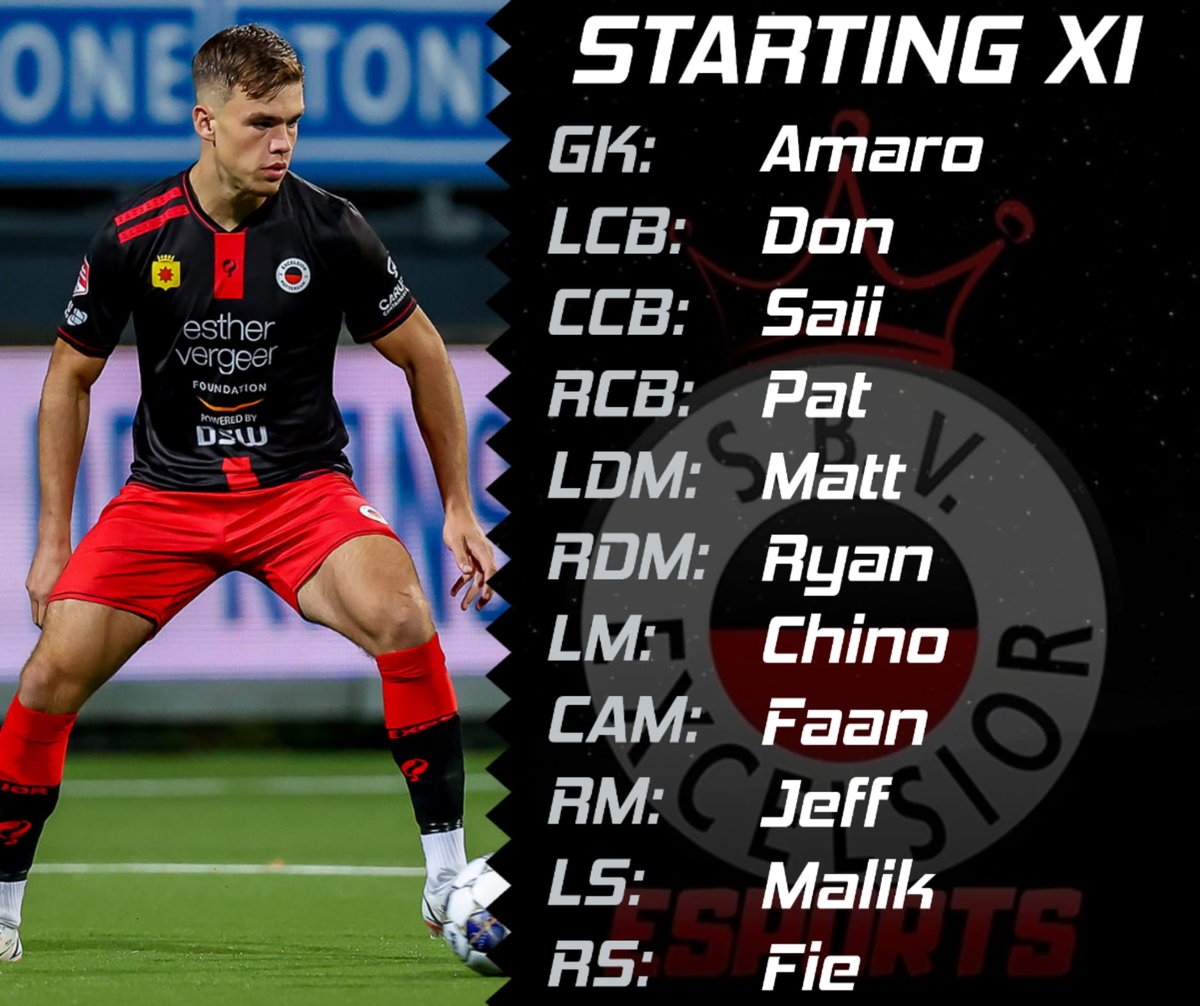 eSportExcelsior's tweet photo. Beste Kralingers, 🔴⚫️

Het is weer zover,
Competitie woensdag !!

Vandaag starten we aan onze nieuwe PFL avontuur met de eerste wedstrijden.

We hebben 2 wedstrijden vanavond.

📽Stream live rond 20.45 !!

Zien we jullie op de stream vanavond ?? 
 
@excelsiorrdam
@ProExcelsior https://t.co/XQJJq2EVuJ