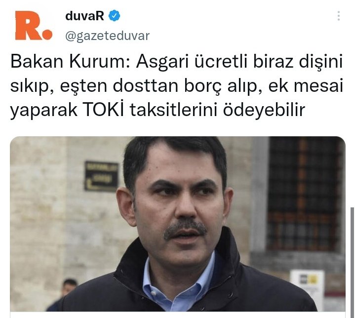 'Vatandaşımıza söz veriyoruz, TOKİ taksitlerine zam yapmayacağız' dedikten sonra TOKİ taksitlerine %1465 zam yapan, sözünün eri siyasetçimiz Murat Kurum'dan TOKİ mağdurlarına tavsiyeler...