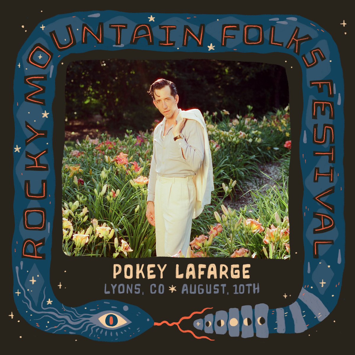 Another show announcement hot off the presses! Catch the band this summer @planetbluegrass Rocky Mountain Folks Fest August 9th - 11th in Lyons, CO. Tickets go on sale Thursday, February 8th at 10am MT. More info at pokeylafarge.net/tour