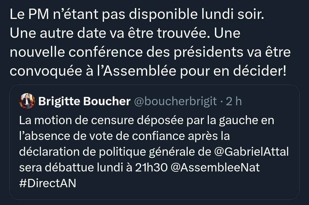 Top 18 des meilleurs tweets sur la motion de censure, et vous quelle motion  êtes-vous ?