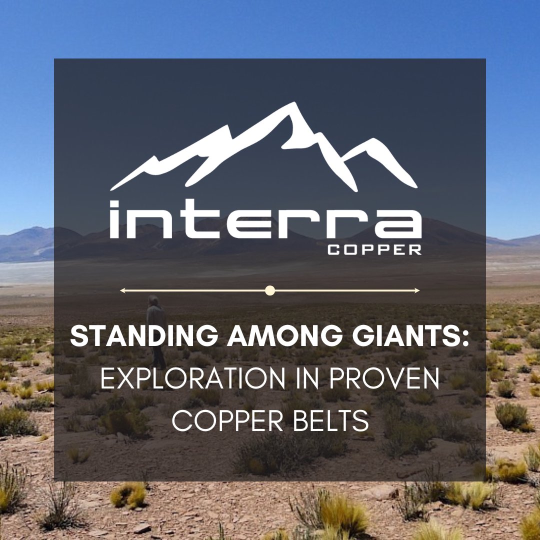 CopperInterra's tweet photo. "Learn more about our 3 copper projects in Chile!

Check out our latest corporate presentation.

https://t.co/4ktnOMz9us" https://t.co/YQrmf2R0FO