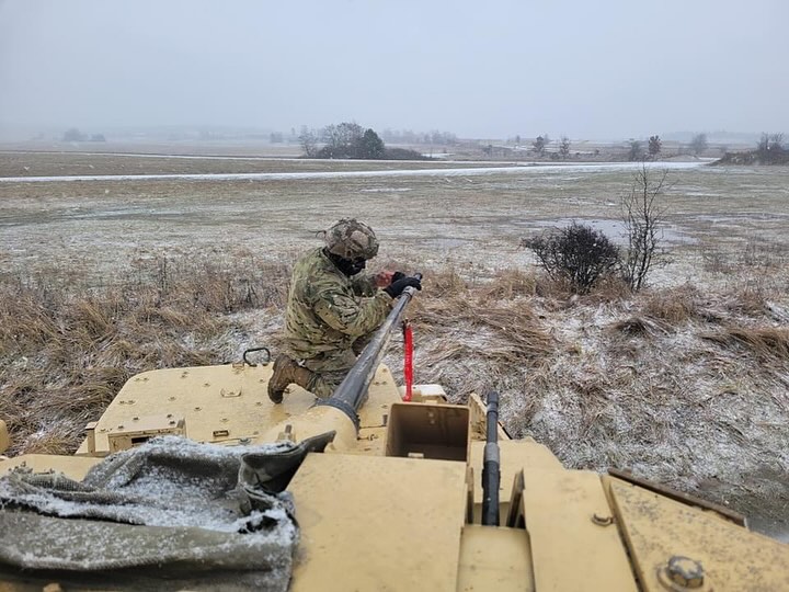 B Co., 40th Brigade Engineer Battalion, 2/1AD conducted M2 Bradley crew qualification during gunnery at Grafenwoehr Training Area, Germany. 

#stayready #trainasyoufight #IronSoldiers #StrikeHard #WeAreNATO #StrongerTogether #VictoryCorps