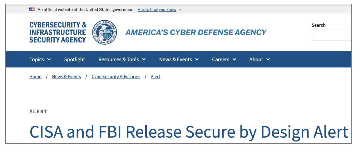 Urgent Alert! CISA &amp; FBI call on manufactures to prioritize security and design systems that adhere to Secure-by-Design principles. Zerify's Meet is the Only video conferencing platform on the market that was created to be Secure-by-Design. #SecureByDesign#ZerifyMeet $ZRFY