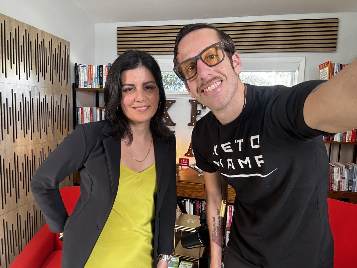 nlatefi's tweet image. Had an amazing time with ⁦@THEBENAZADI⁩ talked #inflammation as the cause of #coldandflu symptoms #rootcauses will be out in a couple of weeks! ⁦@Biovanta⁩