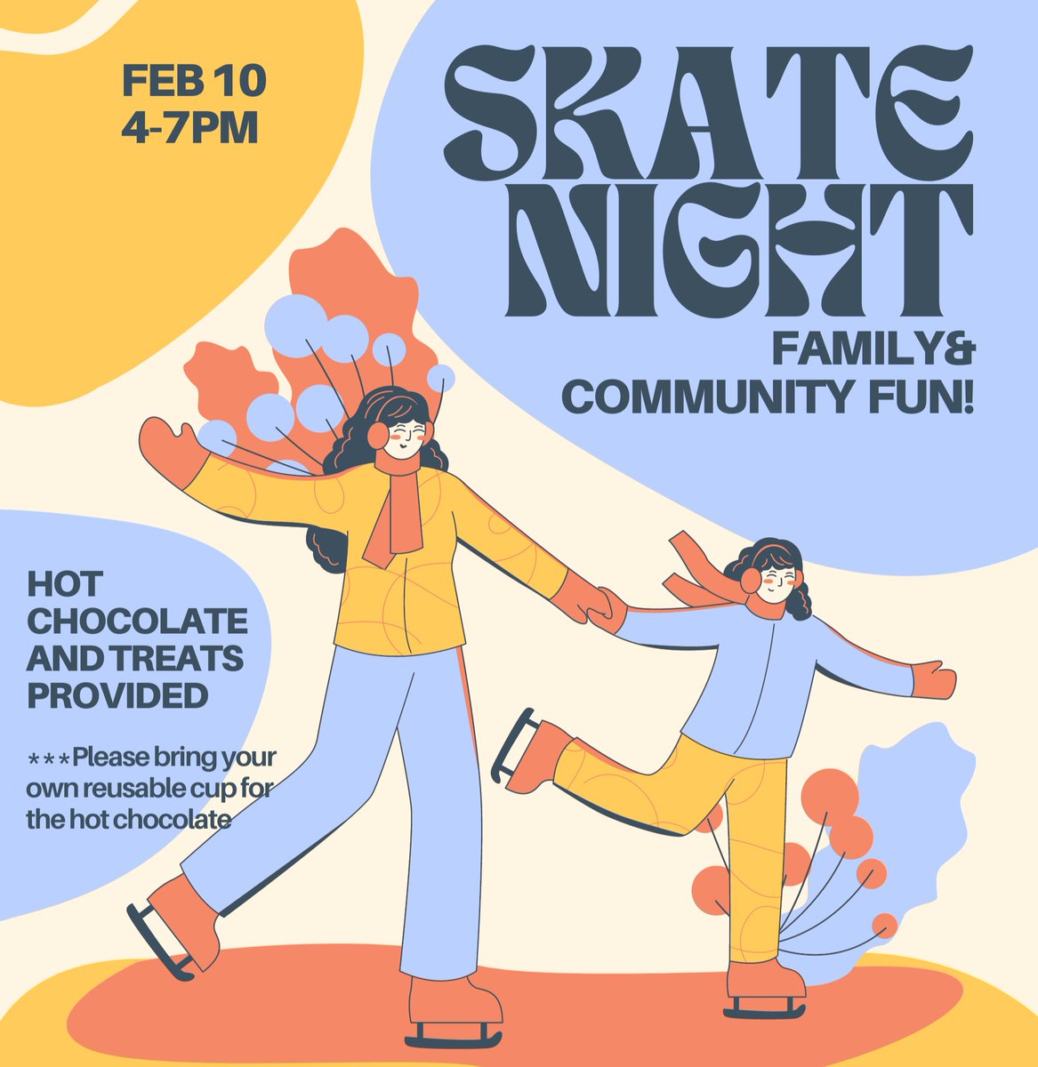 Bundle up and join us for Skate Night! 🎉 Lace up your skates and let's have some winter family fun! #westmountyeg wix.to/dpjnRUr