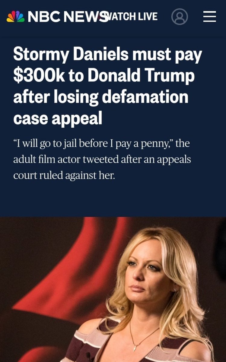 This will be the eventual fate for E. Jean Carroll, too.